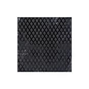 "Black Embossed Cocktail Napkins - Set of 20" - Party Napkins in black by Jollity and Co