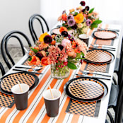 "Check It! Halloween Cocktail Napkins - Set of 20" - Party Napkins in multicolorassorted-colors by Jollity and Co