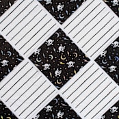 "Doomsday Large Napkins - Set of 16" - Party Napkins in black by Jollity and Co