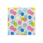 "It's A Birthday Balloon Large Napkins - Set of 16" - Party Napkins in multicolor by Jollity and Co