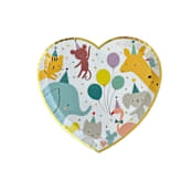 "Little Celebrations Small Plates - Set of 8" - Party Plates and Bowls in multicolor by Jollity and Co
