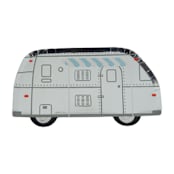 "Camp Explorer RV Large Plates - Set of 8" - Party Plates and Bowls in silver by Jollity and Co