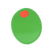 "Le Dinner Olive Dinner Plates - Set of 8" - Party Plates and Bowls in green by Jollity and Co