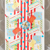 "Off to the Fair Large Plates - Pack of 8" - Party Plates and Bowls in multicolor by Jollity and Co