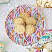 "Safari Dinner Plates - Pack of 8" - Party Plates and Bowls in multicolor by MA FÊTE
