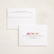 "colors" - Graduation Party Invitations in Tropical by Itsy Belle Studio - FREE Recipient Addressing
