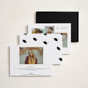 "Written" - Graduation Party Invitations in Cloud by Christie Garcia - Back of Card Options