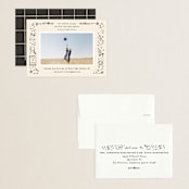"Iconic" - Graduation Party Invitations in Sand by Creo Study - Assembled