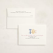 "Iconic" - Graduation Party Invitations in Fruitloop by Vera Lim - FREE Recipient Addressing