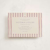 "Past and Future" - Graduation Party Invitations in Navy by Claudia Orengo - Front