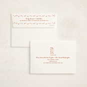 "Western" - Graduation Party Invitations in Bronco by Claudia Orengo - FREE Recipient Addressing