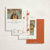 "Let's Fiesta" - Graduation Party Invitations in Gumdrop by Eva Tadros - Back of Card Options
