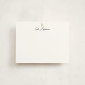 "Formal" - Personalized Stationery Cards in Diamond by Jenna Holcomb - Front
