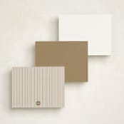 "Formal" - Personalized Stationery Cards in Diamond by Jenna Holcomb - Back of Card Options