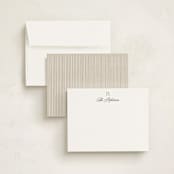 "Formal" - Personalized Stationery Cards in Diamond by Jenna Holcomb - Assembled