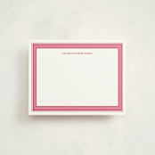 "Colorful Wishes" - Personalized Stationery Cards in Gumdrop by Alston Foster - Front