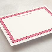 "Colorful Wishes" - Personalized Stationery Cards in Gumdrop by Alston Foster - Detail