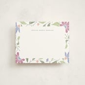 "Spring Day" - Personalized Stationery Cards in March by letterfix - Front