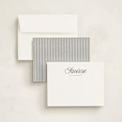 "fondente" - Personalized Stationery Cards in Sugar by chocomocacino - Assembled