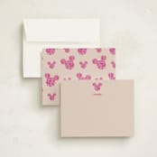 "you make the class shimmer" - Personalized Stationery Cards in Blush by CDesignbychen - Assembled
