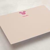 "you make the class shimmer" - Personalized Stationery Cards in Blush by CDesignbychen - Detail