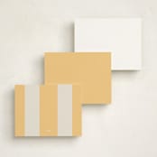 "Campania" - Personalized Stationery Cards in Sorbetto by Megan Davis - Back of Card Options