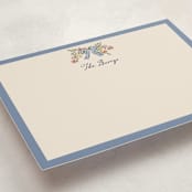 "A wedding in Low Country" - Personalized Stationery Cards in Cornflower by Chris Griffith - Detail
