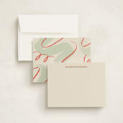 "Highlight" - Personalized Stationery Cards in Mint by elithing - Assembled