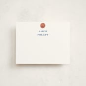 "Sportsy" - Personalized Stationery Cards in Ice by Teju Reval - Front