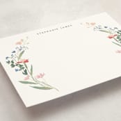 "Botanical" - Personalized Stationery Cards in Spring by Elly - Detail