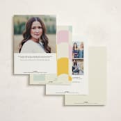 "Sweet Type" - Sweet Sixteen Party Invitations in Vanilla by Baumbirdy - Back of Card Options