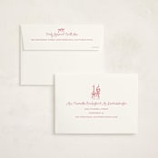 "Sixteen Bow Candles" - Sweet Sixteen Party Invitations in Cherry by Tamara Hilje - FREE Recipient Addressing