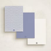 "Marta" - Personalized Stationery Cards in Midnight by Mahsa Majidy - Back of Card Options