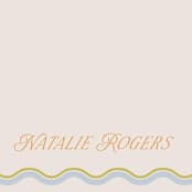 "Squiggled" - Personalized Stationery Cards in Lemongrass by Everett Paper Goods - Detail