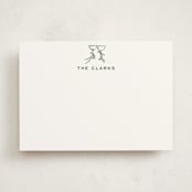 "Campania" - Personalized Stationery Cards in Sorbetto by Megan Davis - Front