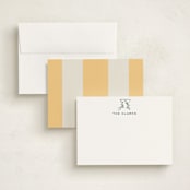 "Campania" - Personalized Stationery Cards in Sorbetto by Megan Davis - Assembled