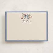"A wedding in Low Country" - Personalized Stationery Cards in Cornflower by Chris Griffith - Front