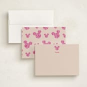 "you make the class shimmer" - Personalized Stationery Cards in Blush by CDesignbychen - Assembled