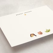 "Pixar's Toy Story Toys" - Personalized Stationery Cards in Cloud by Dani Lugato - Detail