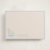 "Disney Winnie The Pooh" - Personalized Stationery Cards in Sky by Sabrin Deirani - Front