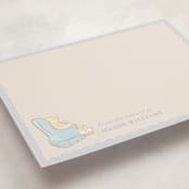 "Disney Winnie The Pooh" - Personalized Stationery Cards in Sky by Sabrin Deirani - Detail