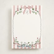 "Disney Princess Cinderella Dress Up" - Personalized Stationery Cards in Rose by Kamala Nahas - Front