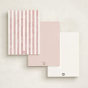 "Disney Princess Cinderella Dress Up" - Personalized Stationery Cards in Rose by Kamala Nahas - Back of Card Options