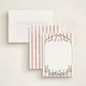 "Disney Princess Cinderella Dress Up" - Personalized Stationery Cards in Rose by Kamala Nahas - Assembled