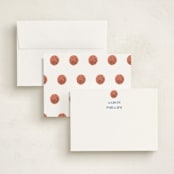 "Sportsy" - Personalized Stationery Cards in Ice by Teju Reval - Assembled