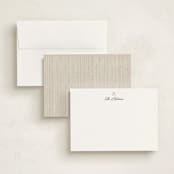 "Formal" - Personalized Stationery Cards in Diamond by Jenna Holcomb - Assembled