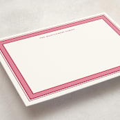 "Colorful Wishes" - Personalized Stationery Cards in Gumdrop by Alston Foster - Detail