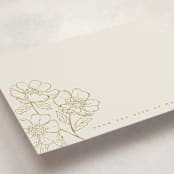 "Maddie" - Personalized Stationery Cards in Sea Shell by Vera Lim - Detail