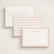 "Southern Charm" - Personalized Stationery Cards in Blush by Shirley Lin Schneider - Assembled