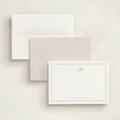 "giaourti" - Personalized Stationery Cards in Pearl by chocomocacino - Assembled